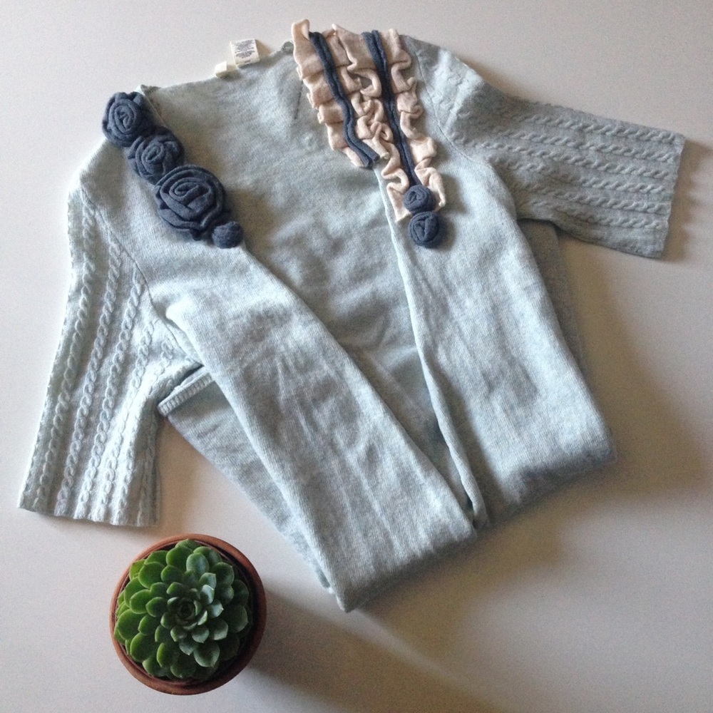 ANTHROPOLOGIE Moth cardigan